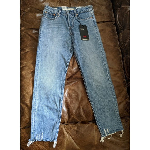 LEVI'S Wedgie Icon icon Jeans in Shut Up-27 - Picture 11 of 16